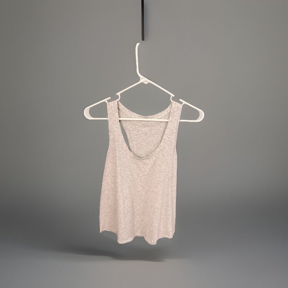 Women’s Lululemon Love‎ Tank Top Heathered Core Ultra Light Grey Size 6/8